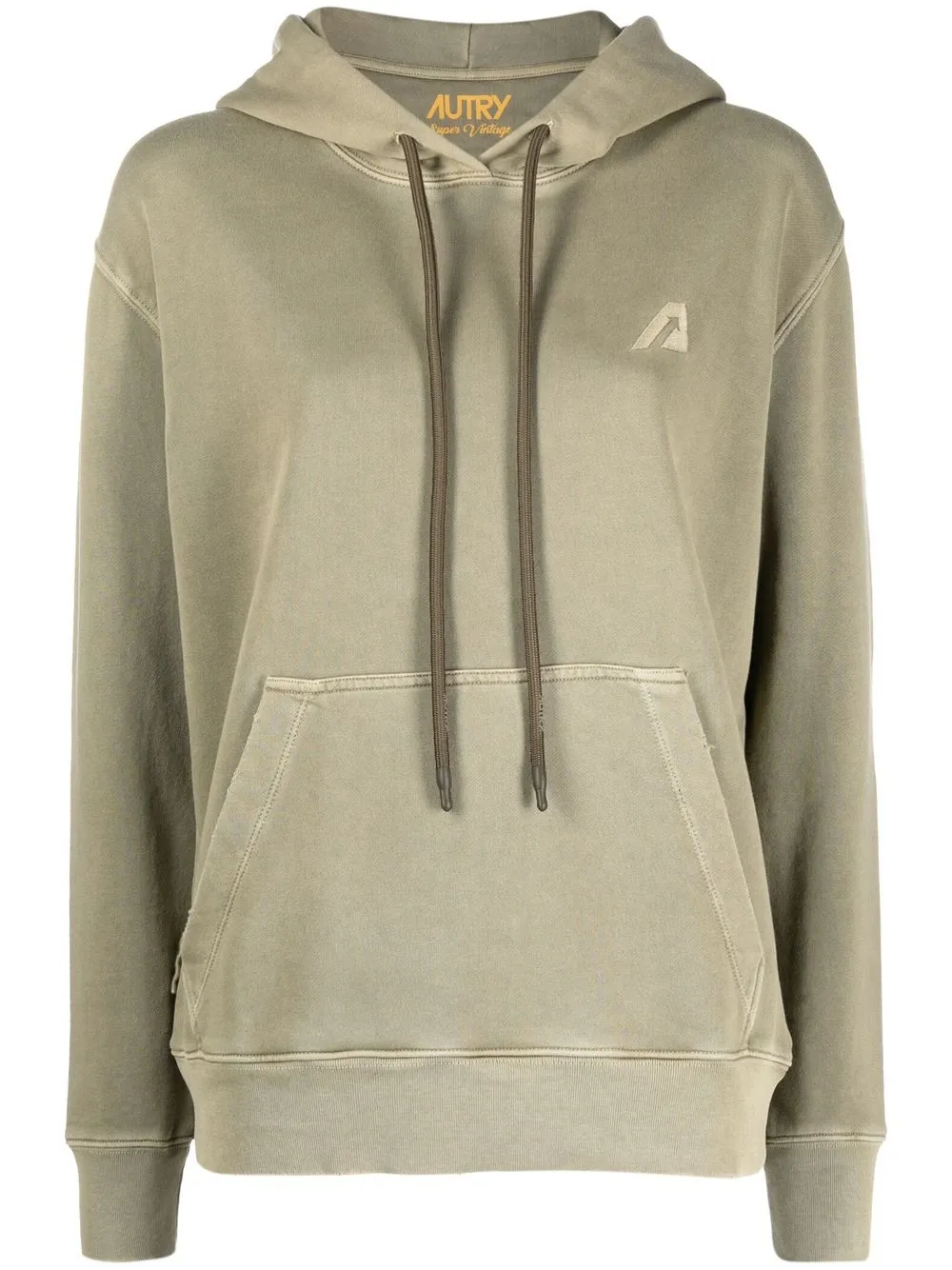 

Autry pullover cotton hoodie - Green