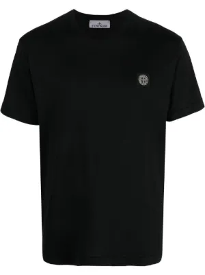 Stone Island Black Hole T-Shirt柄デザインプリント