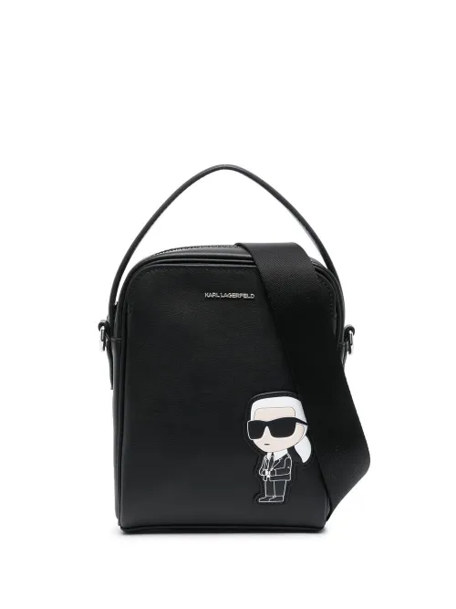 Sac cabas à plaque logo - Karl Lagerfeld - Modalova
