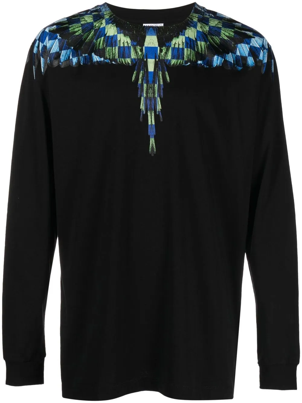 

Marcelo Burlon County of Milan Chess Wings crew-neck sweatshirt - Black