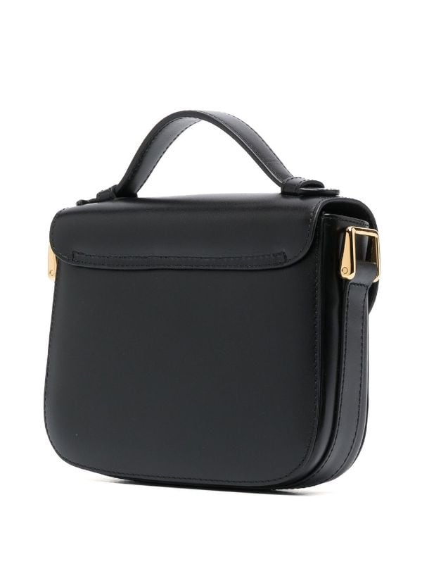 A.P.C. Grace Leather Mini Bag - Black for Women