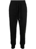 Versace Jeans Couture metallic-logo track pants - Black