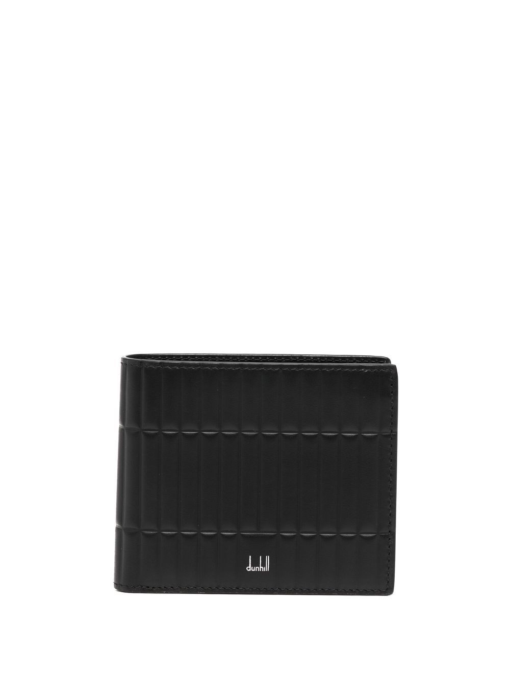 Dunhill Logo-stamp Debossed Wallet In Schwarz