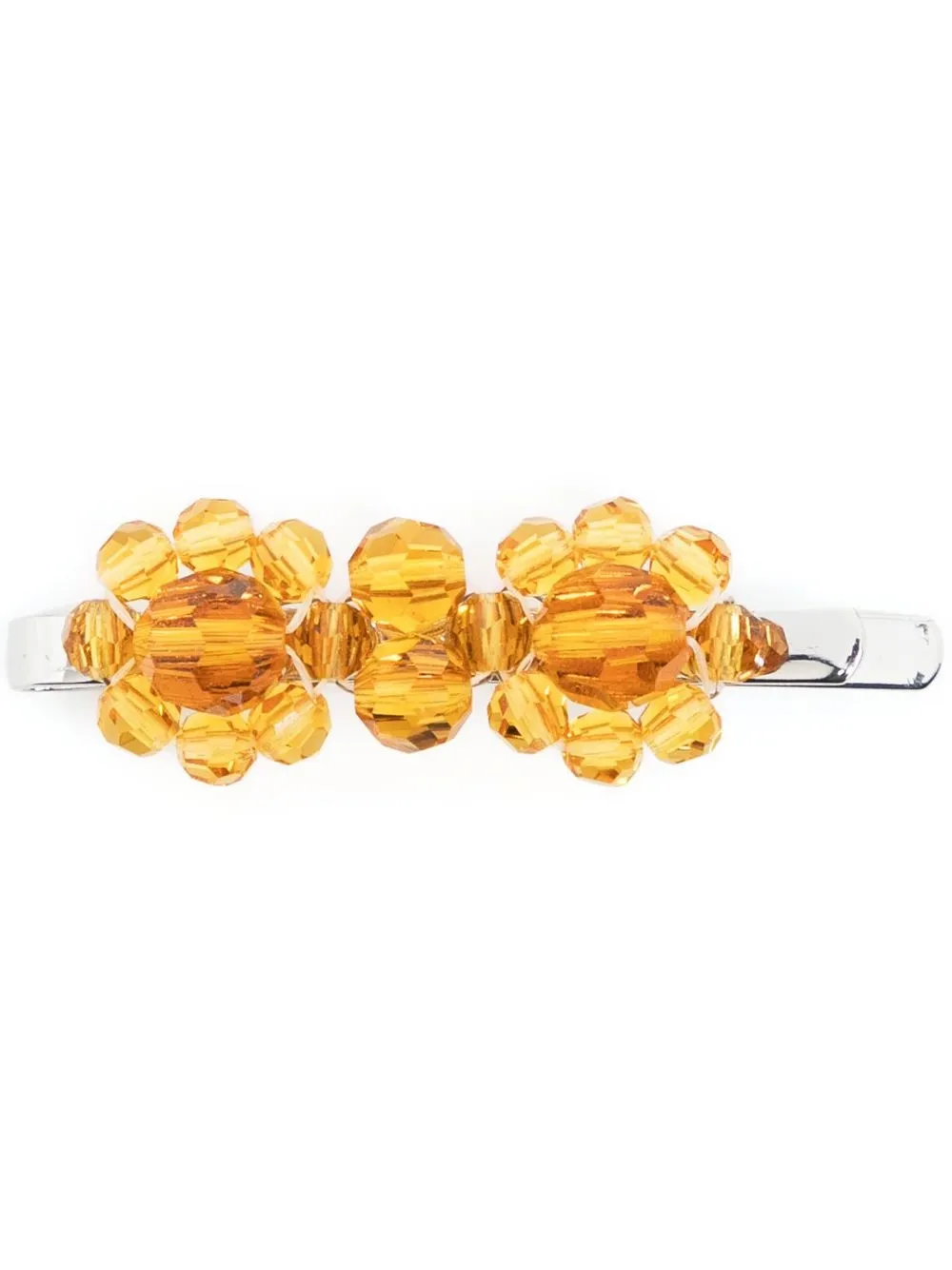 

Simone Rocha crystal-embellished hairclip - Yellow