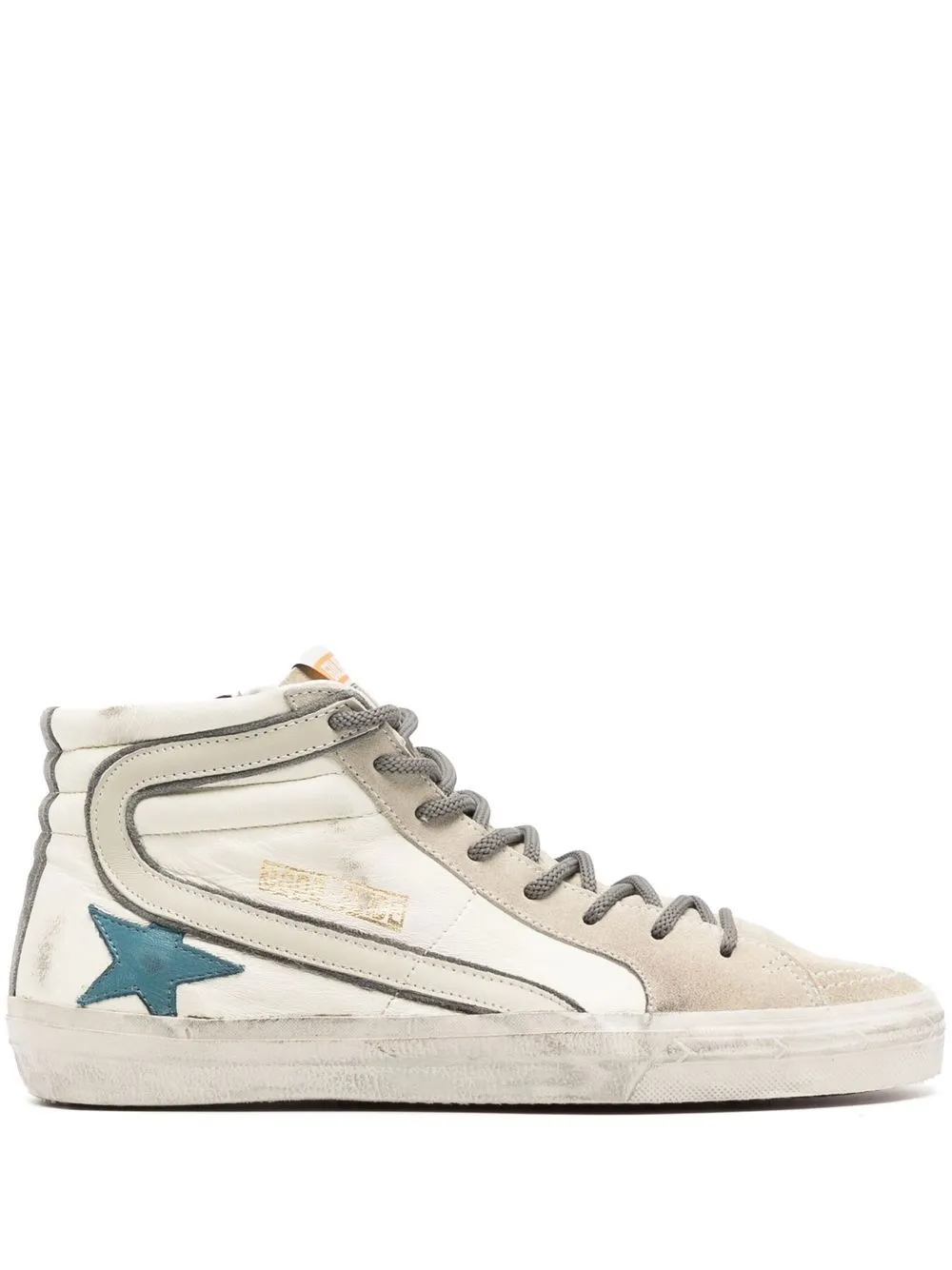 

Golden Goose Slide high-top sneakers - Grey
