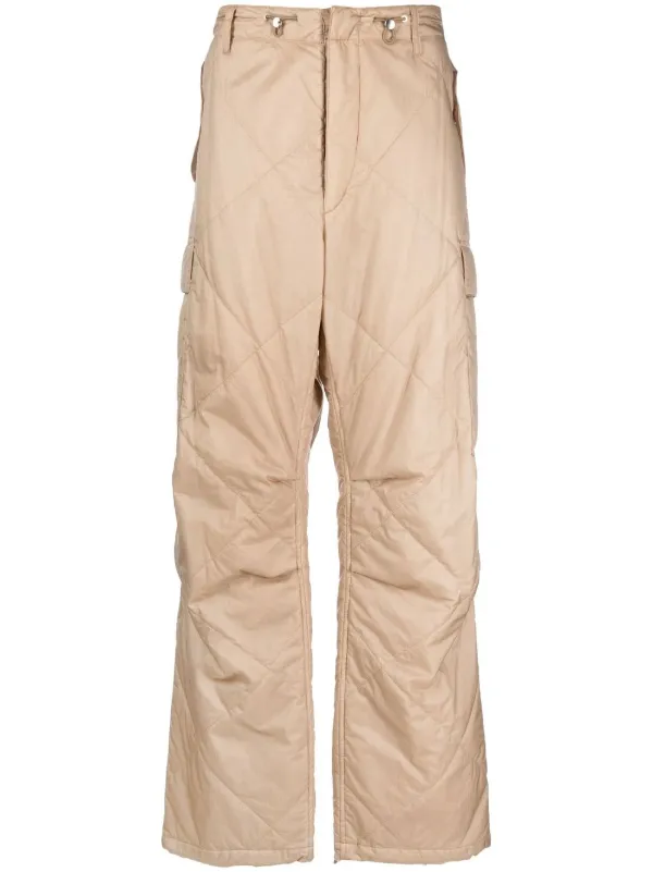 Auralee diamond-quilted Cargo Pants - Farfetch