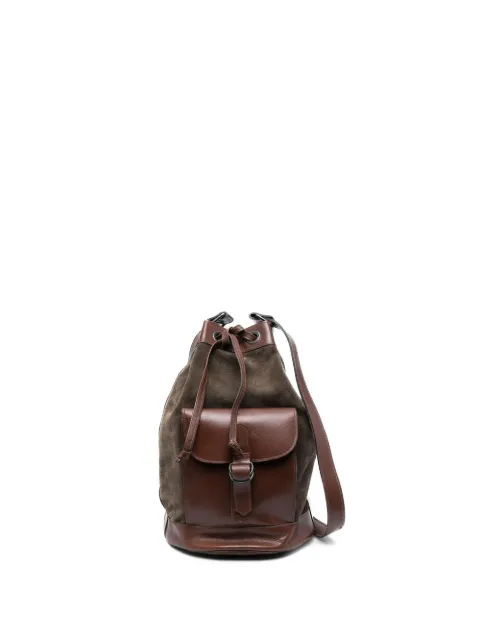 Saint Laurent Pre-Owned 1970s leather bucket bag