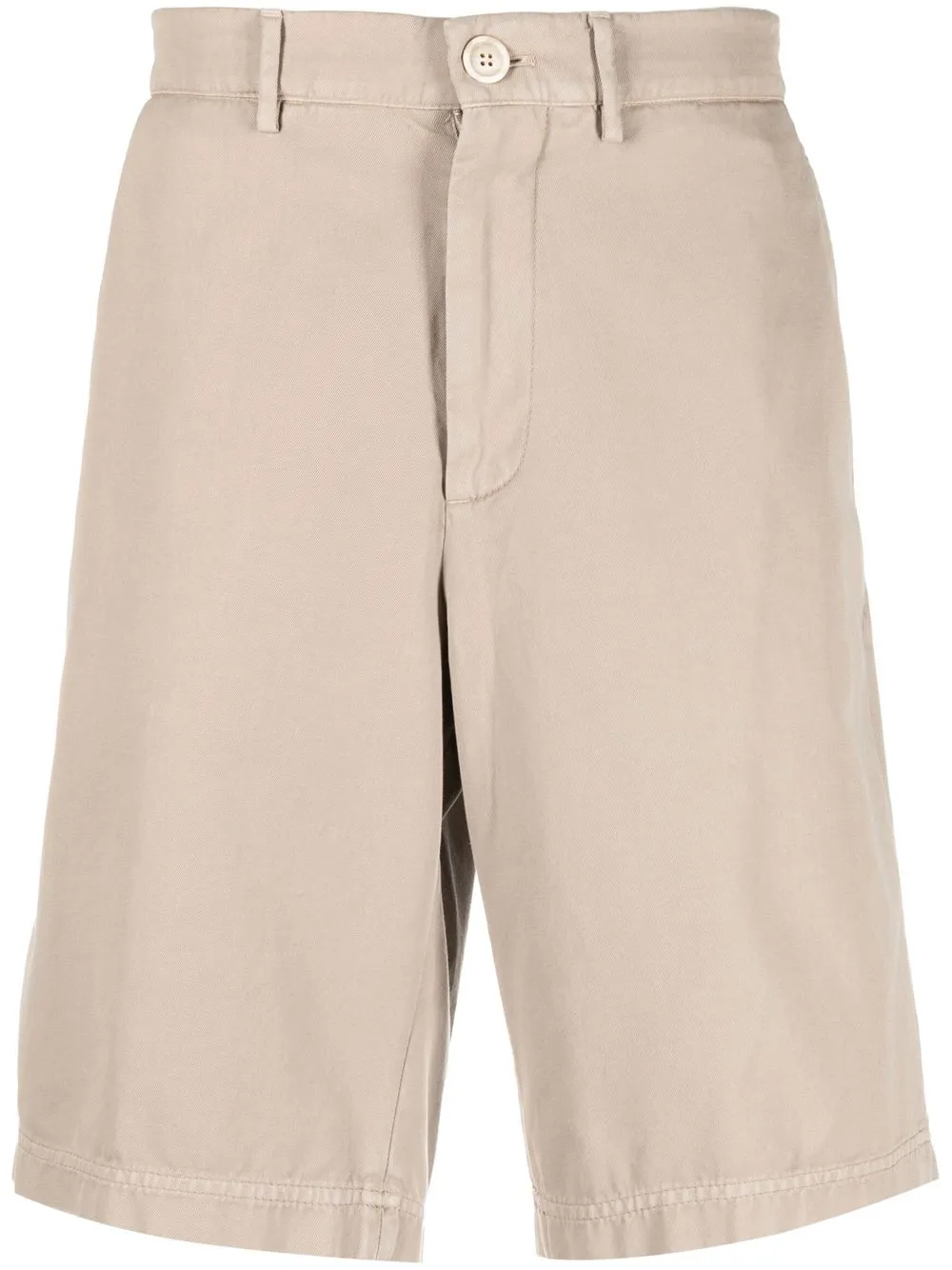 

Brunello Cucinelli mid-rise cotton shorts - Neutrals