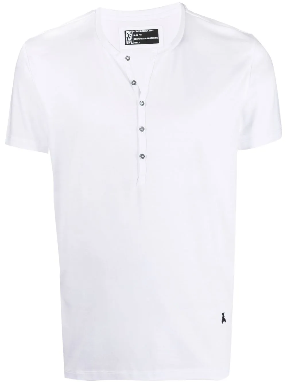 

Patrizia Pepe playera con cuello helney - Blanco