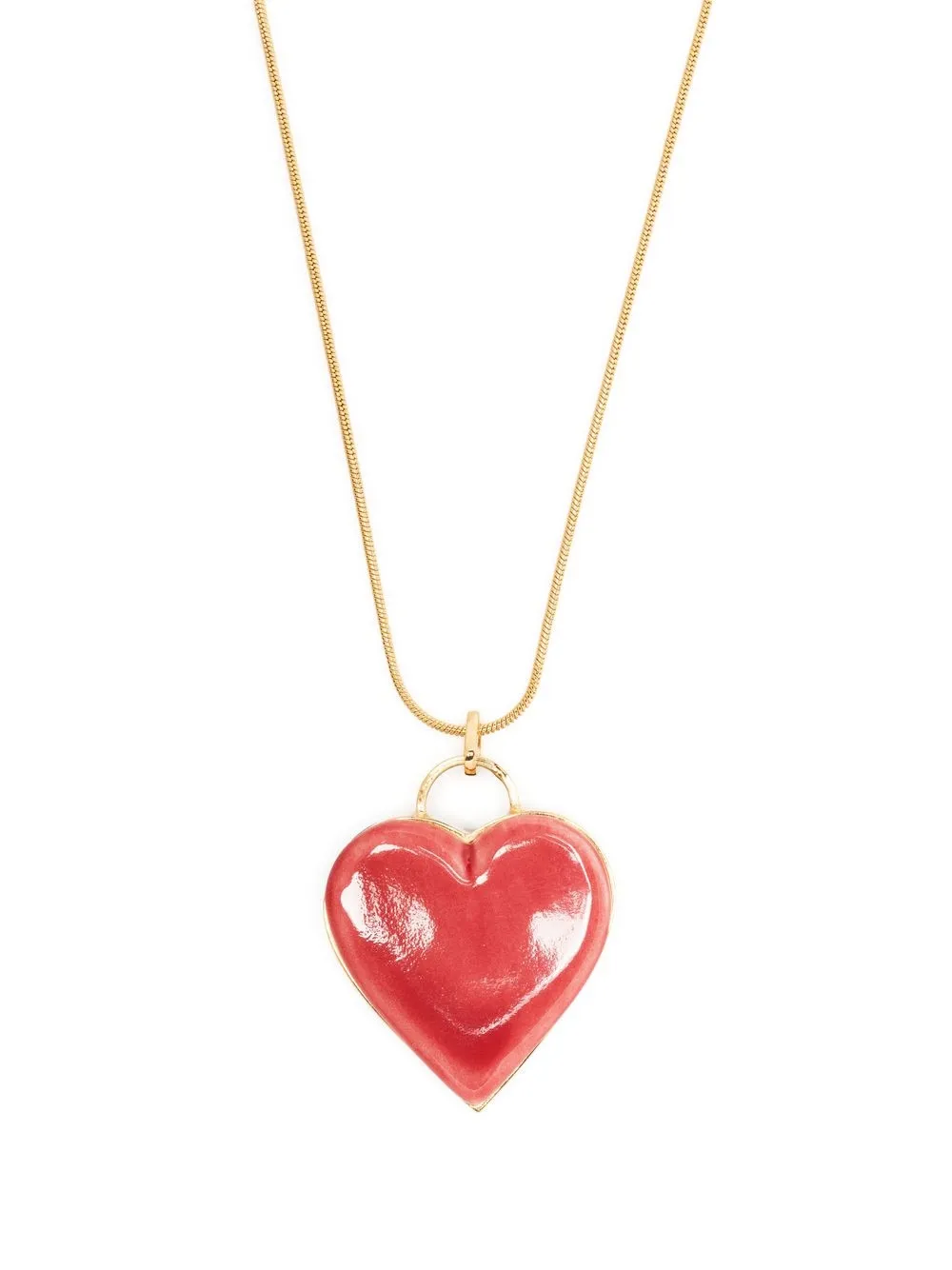 

Andres Gallardo heart pendant necklace - Gold