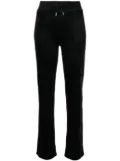 Juicy Couture Del Ray patch-pocket velour sweatpants - Black