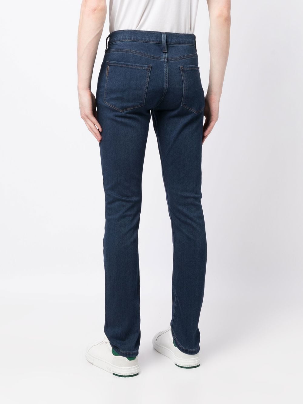 Shop Paige Slim-fit Jeans In Blue