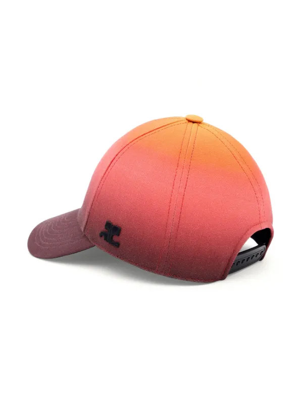 Courrèges gradient-effect Cotton Cap Multicolour FARFETCH PH
