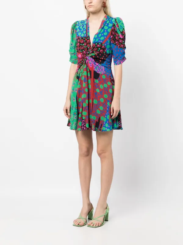 blue rhode dress Rhode Ozzie Mini Dress
