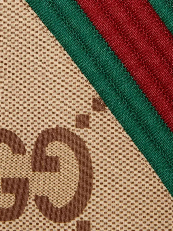 Gucci GG-logo zip-up Cropped Jacket | Brown | FARFETCH