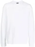 Dunhill logo-detail long-sleeve sweatshirt - White