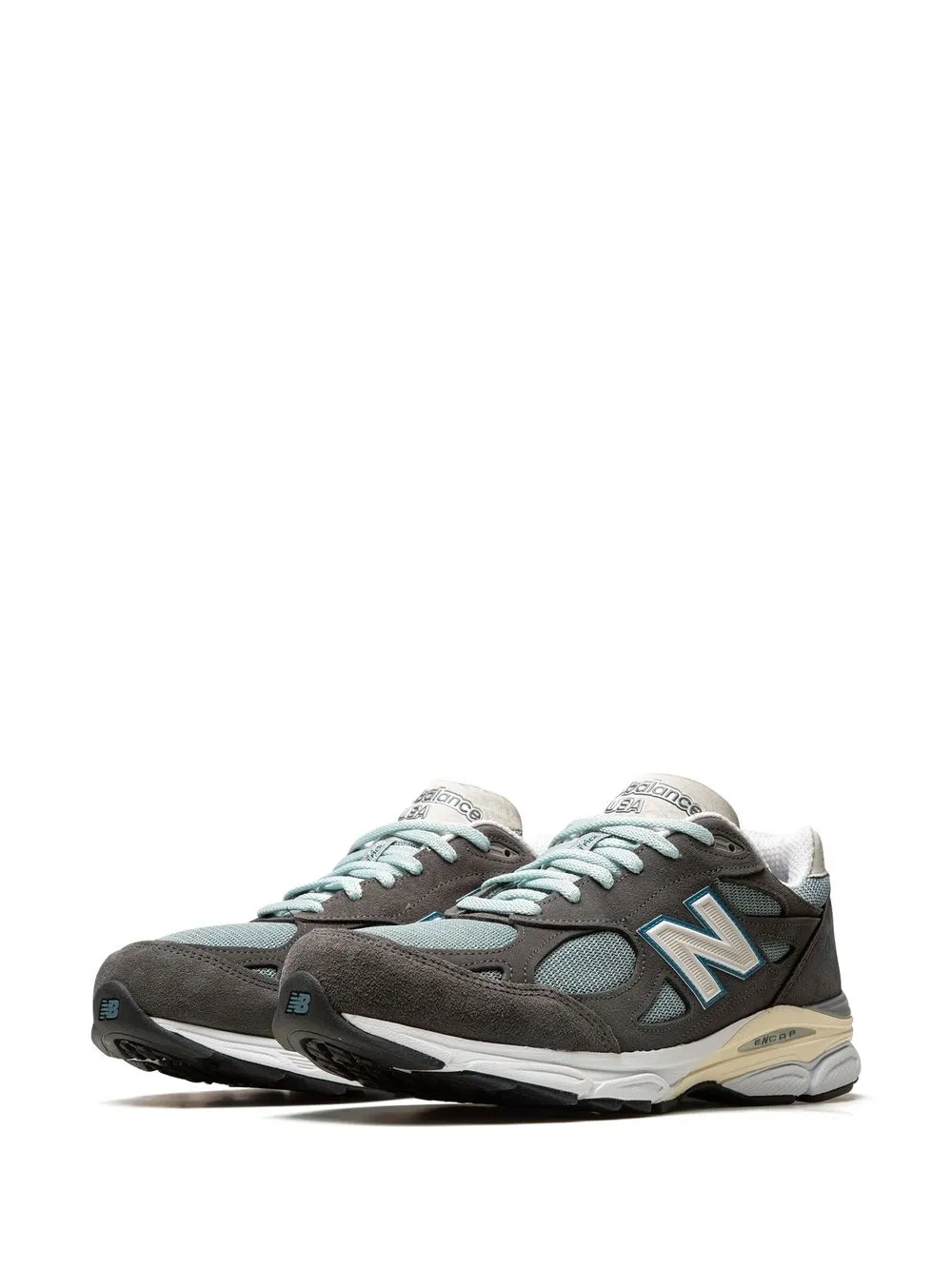 New balance 990 kith on sale grey