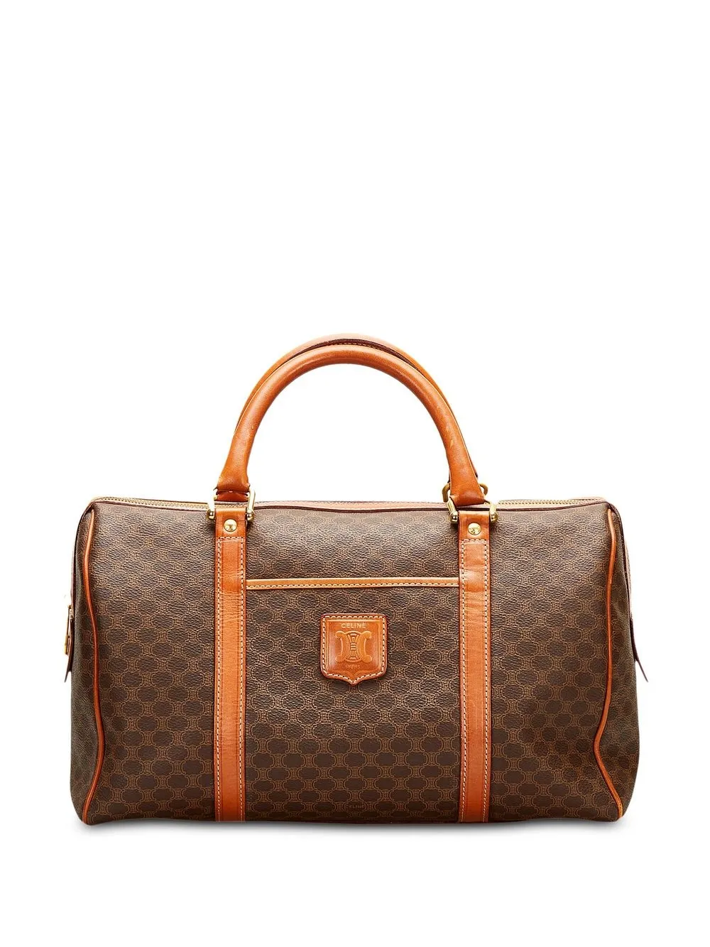 

Céline Pre-Owned pre-owned Macadam Boston bag - Brown