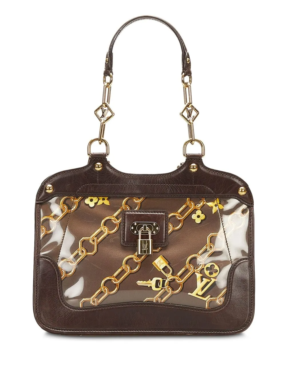 

Louis Vuitton 2006 pre-owned monogram charms Cabas shoulder bag - Brown
