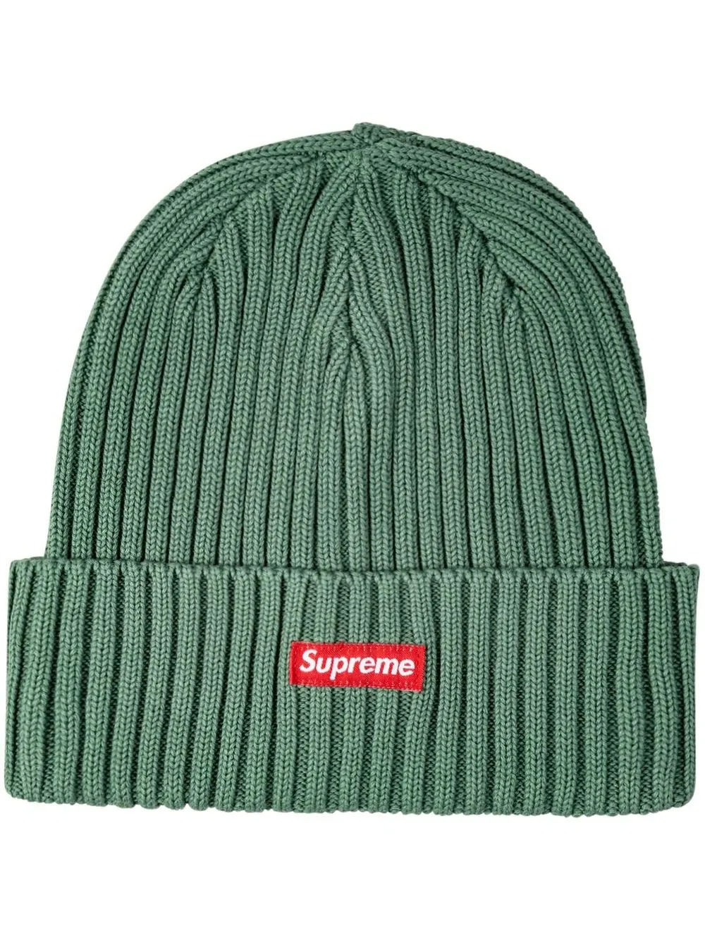 9299 Supreme Overdyed Ribbed Beanie Navy - 帽子