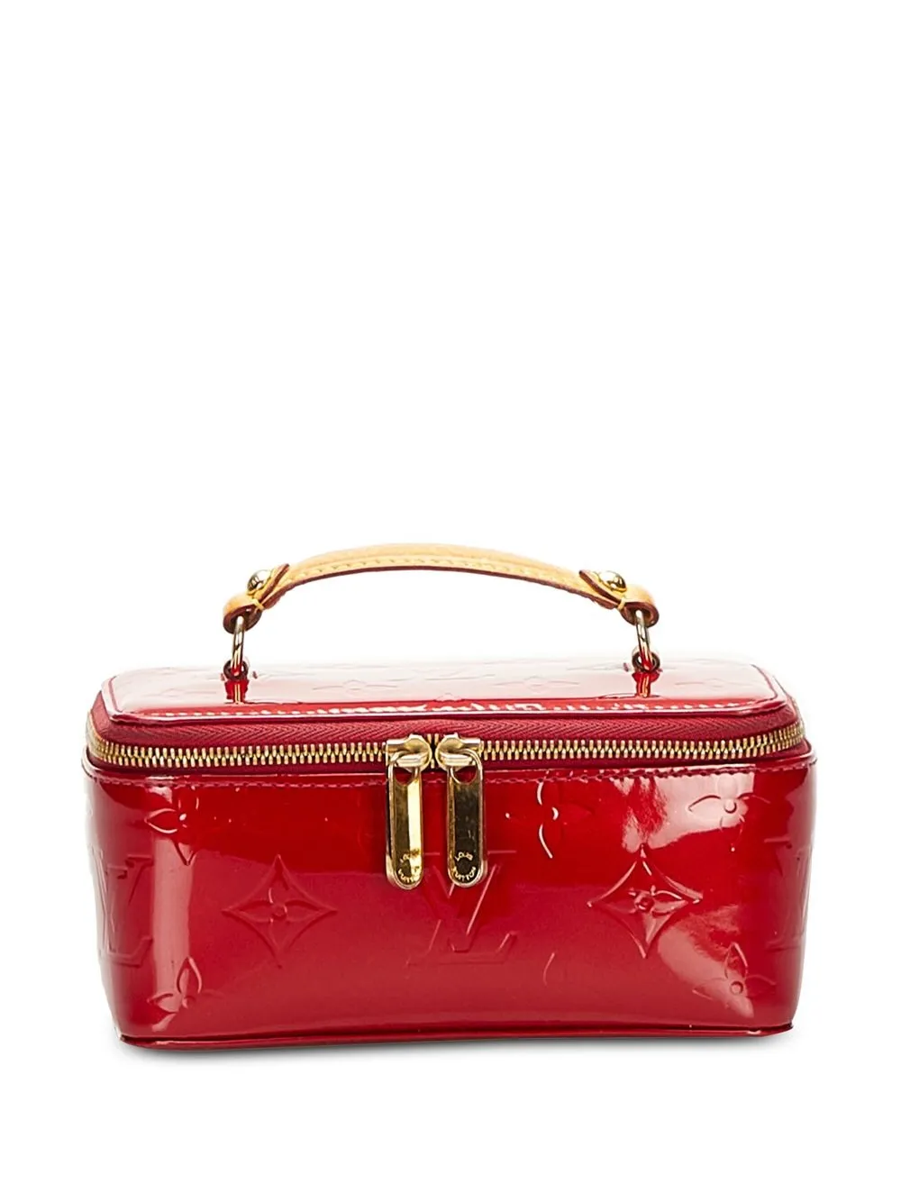 

Louis Vuitton 2010 pre-owned Vernis monogram jewellery handbag - Red
