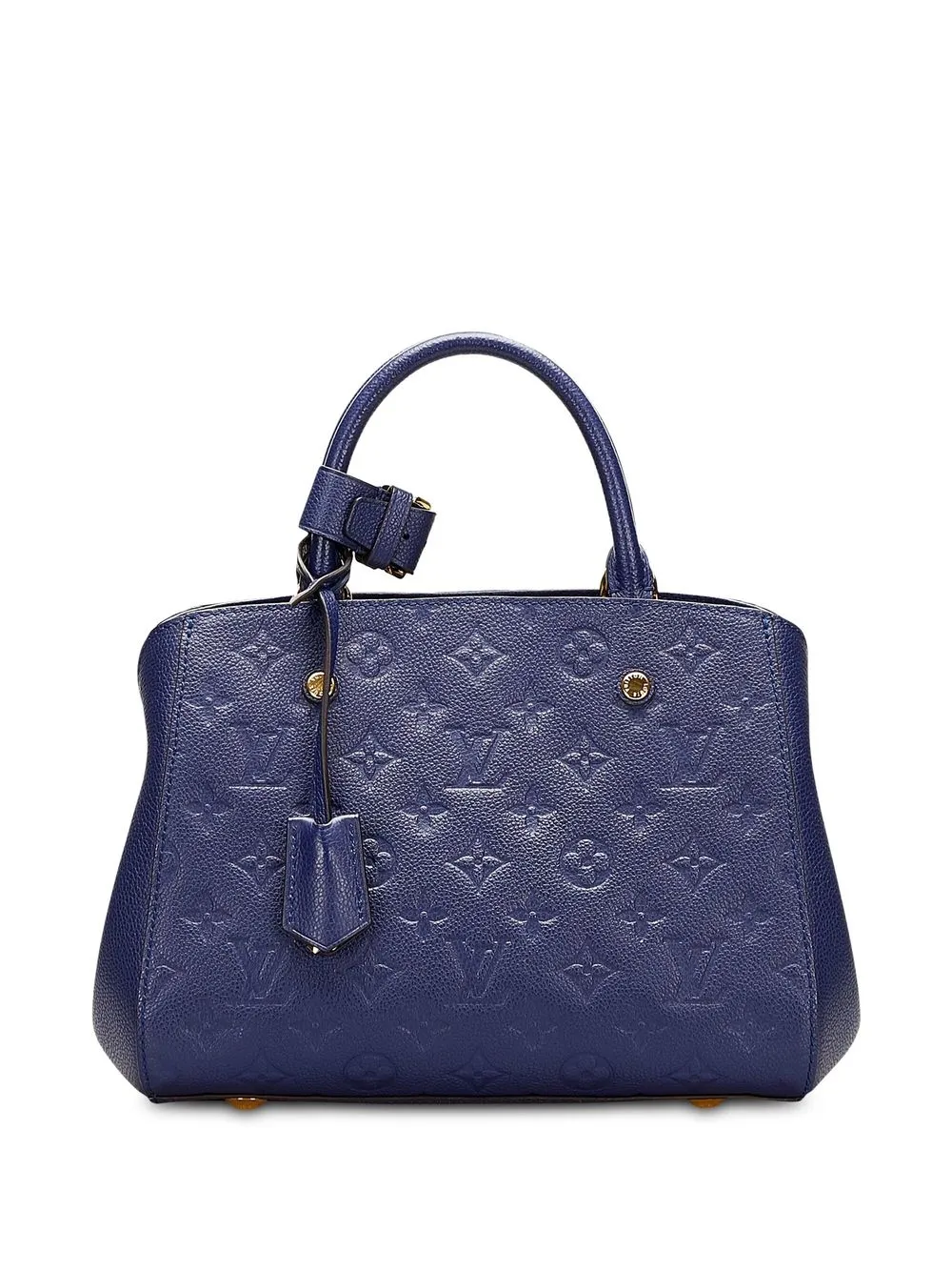 

Louis Vuitton 2016 pre-owned Empreinte monogram Montaigne BB two-way bag - Blue