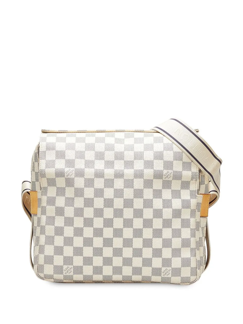 

Louis Vuitton bolsa crossbody Damier Azur Naviglio 2007 pre-owned - Blanco