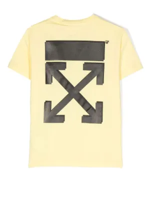 off white tee yellow