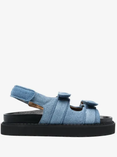 ISABEL MARANT Madee denim slingback sandals