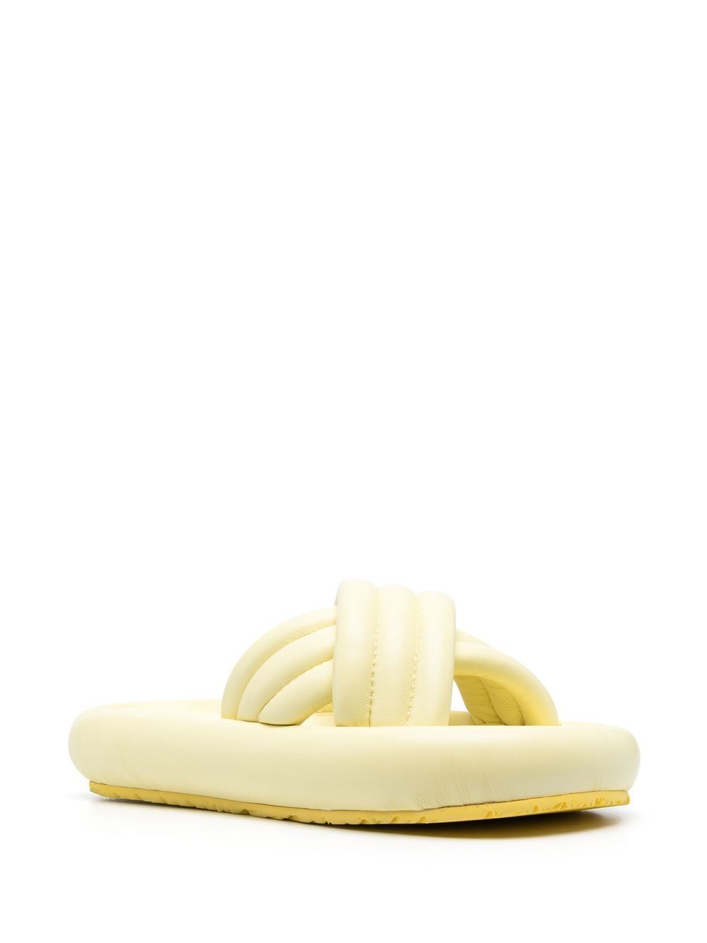 ISABEL MARANT Slippers met plateauzool - Geel