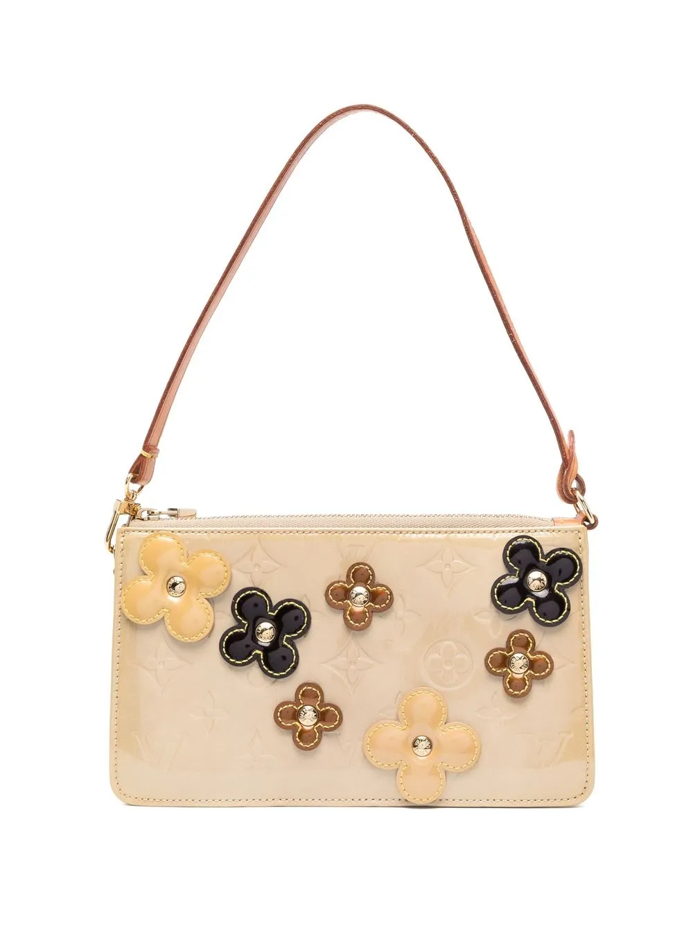 

Louis Vuitton 2002 pre-owned Lexington Fleurs Pochette bag - Neutrals