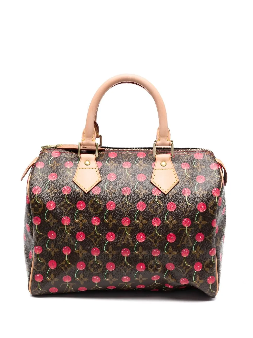 

Louis Vuitton x Takashi Murakami 2005 pre-owned Monogram Cherry Speedy 25 handbag - Brown