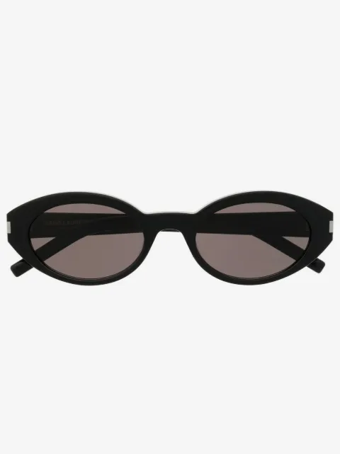 Saint Laurent Eyewear Sonnenbrille mit ovalem Gestell