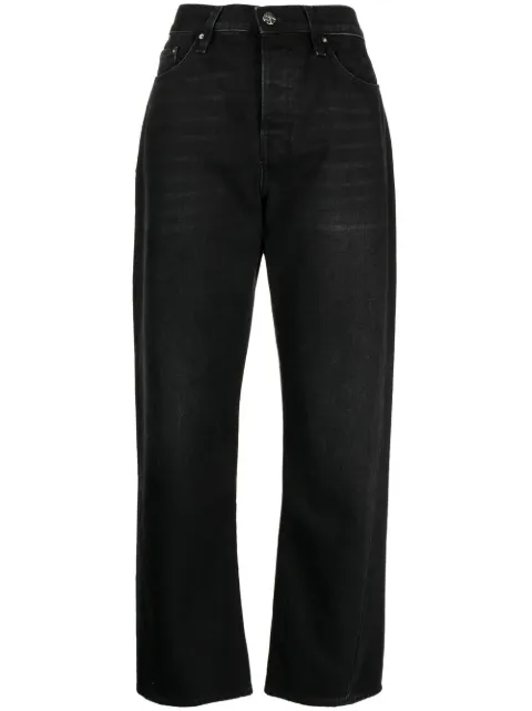 TOTEME twisted seam wide-leg jeans