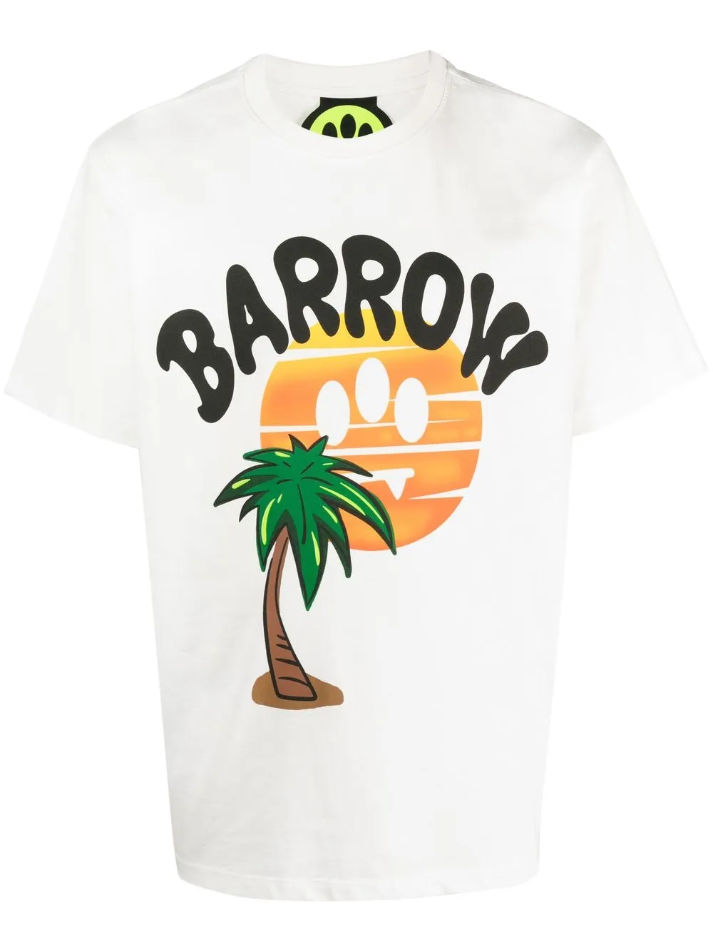 

BARROW logo-print short-sleeved T-shirt - White