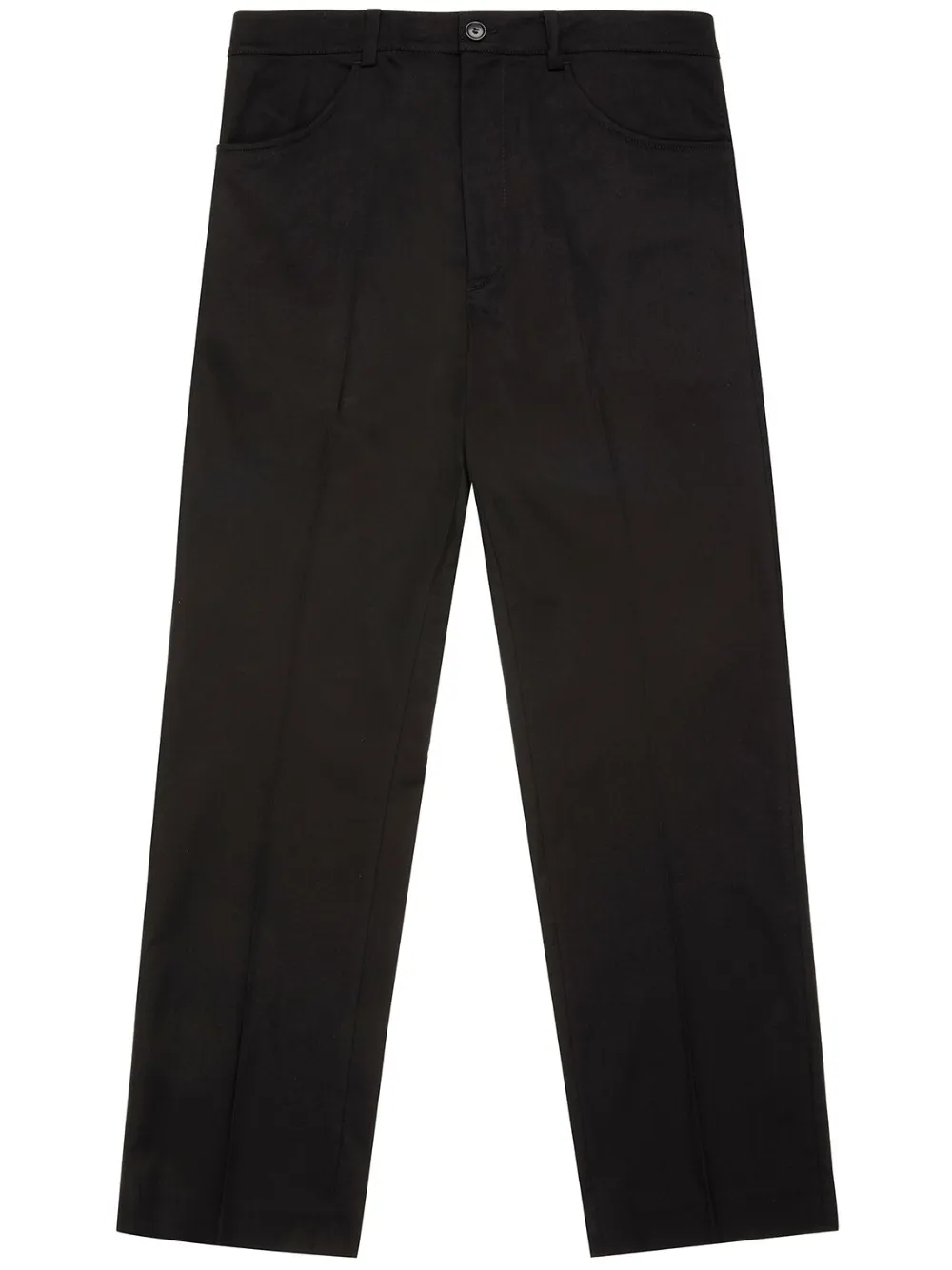 Bally pantalon droit à plis marqués - Noir Top Merken Winkel