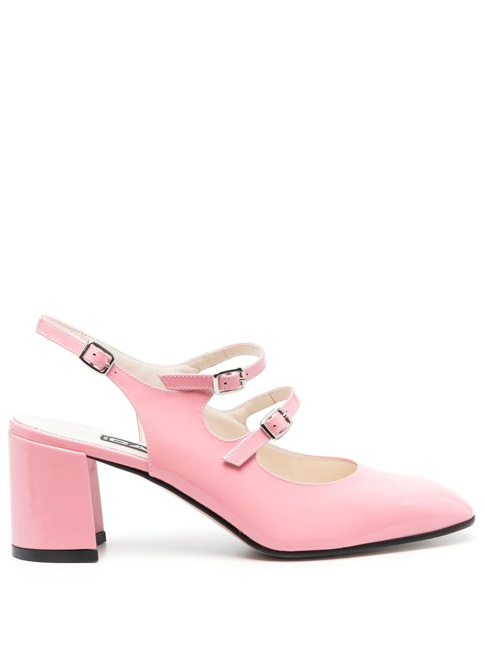 

Carel Paris Banana 65mm patent-leather pumps - Pink