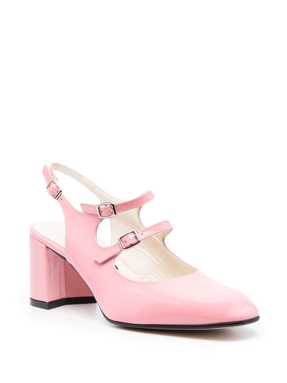 Carel Paris Banana lakleren pumps - Roze