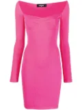 DSQUARED2 long-sleeved mini dress - Pink