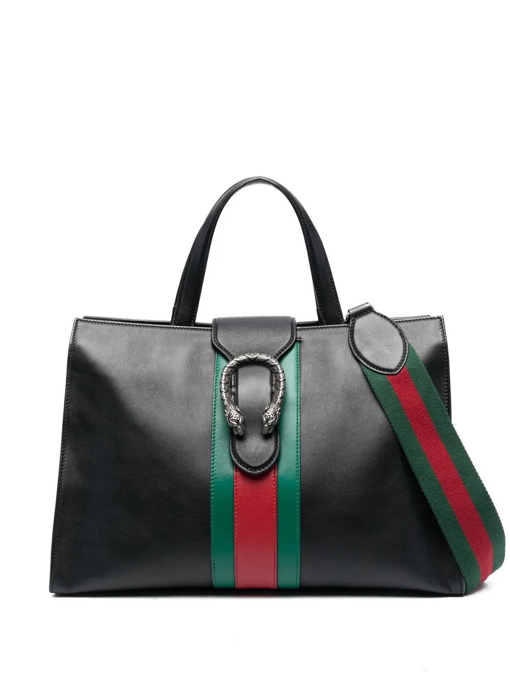 

Gucci Pre-Owned Dionysus Web satchel bag - Black