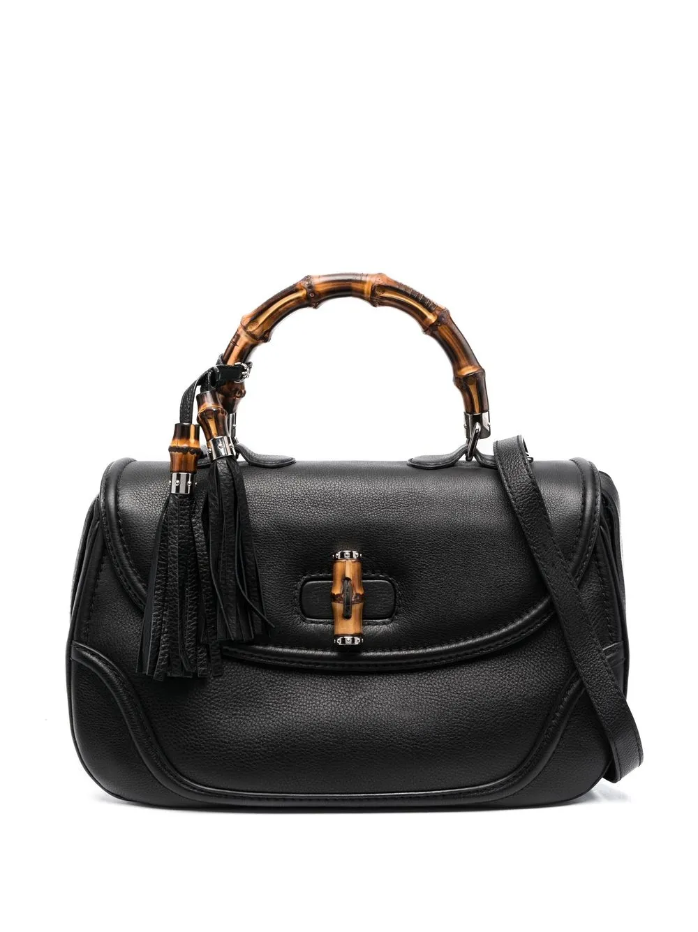 

Gucci Pre-Owned New Bamboo two-way bag - Black
