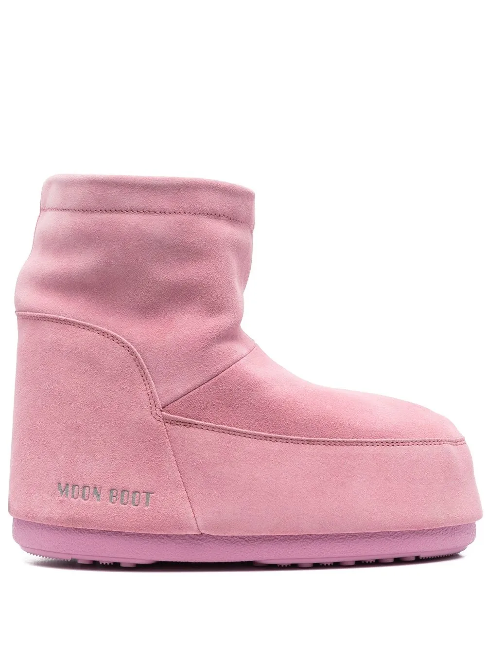 

Moon Boot Icon Low suede snow boots - Pink