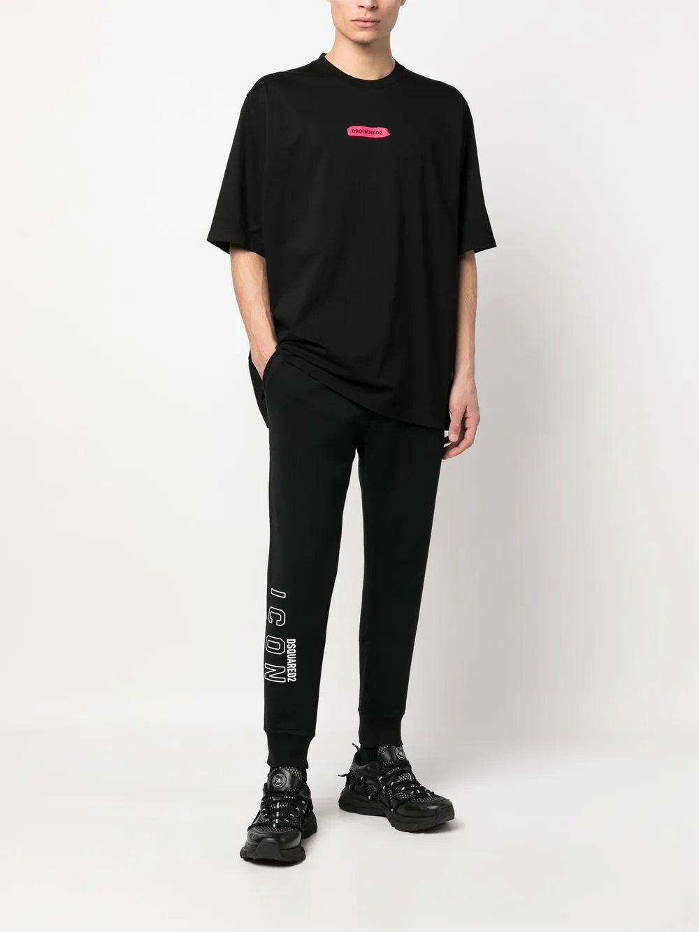 DSQUARED2 Icon logo-print track pants | Sweatpants | Image 2