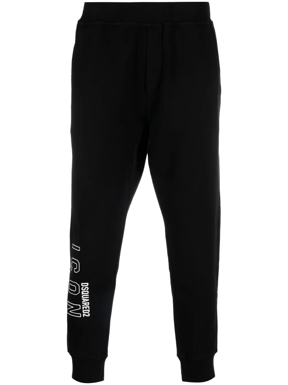 Shop Dsquared2 Icon Logo-print Track Pants In Schwarz