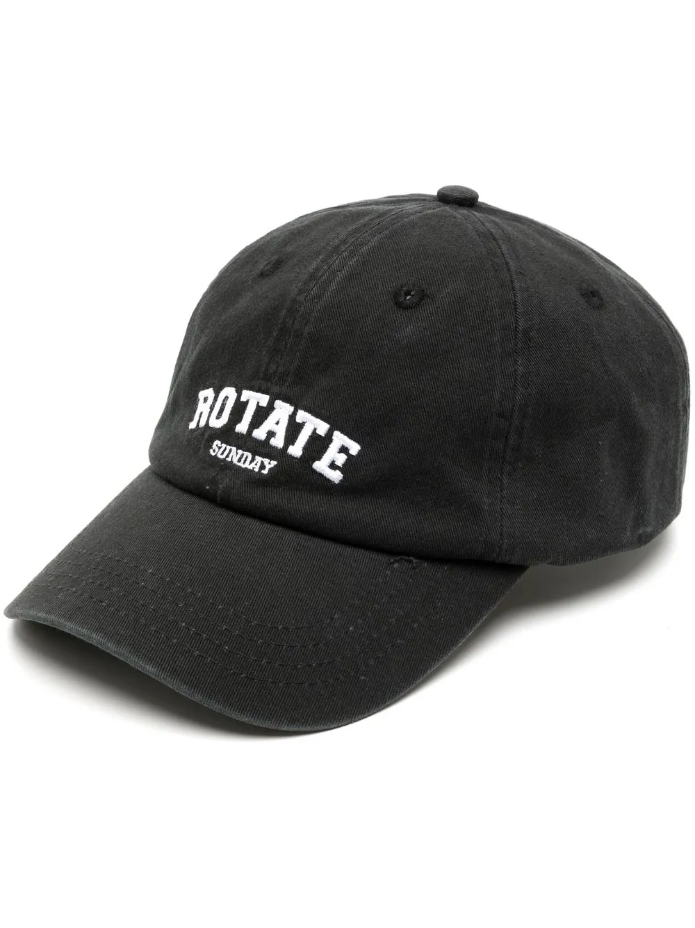 

ROTATE logo-embroidered cap - Black