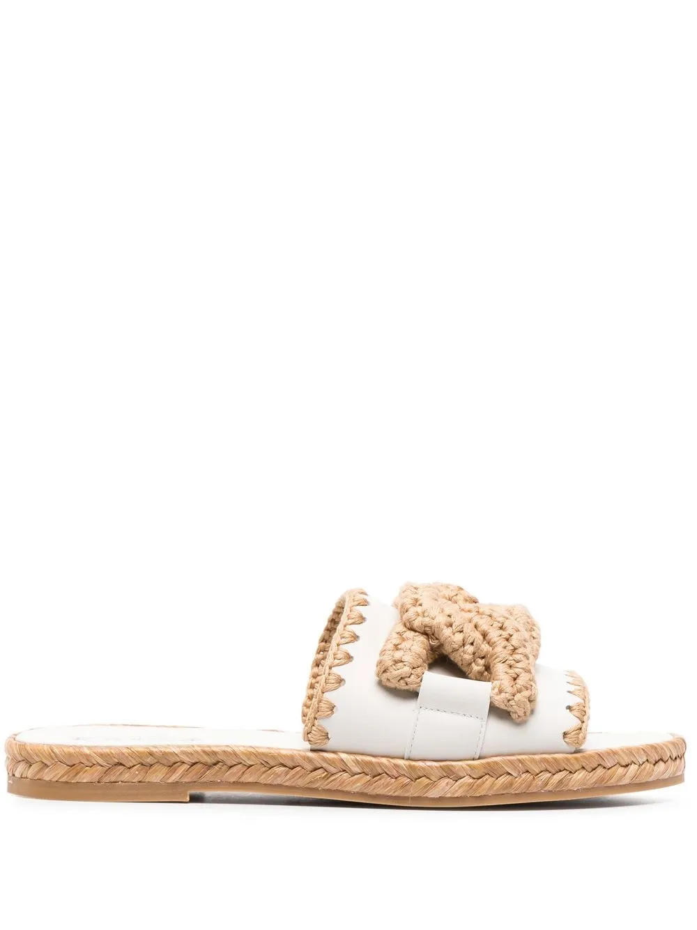 

Tod's Kate slip-on sandals - White