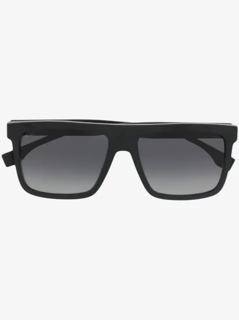 BOSS polarised oversize-frame sunglasses