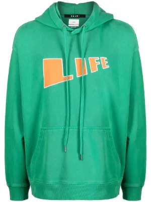 Ksubi Life Cotton Drawstring Hoodie Farfetch