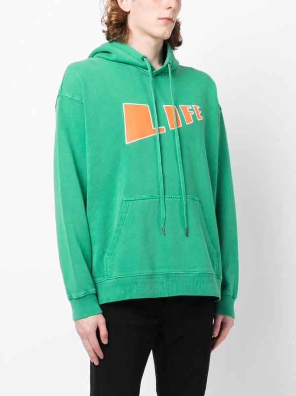 Ksubi 'Life' Cotton Drawstring Hoodie - Farfetch