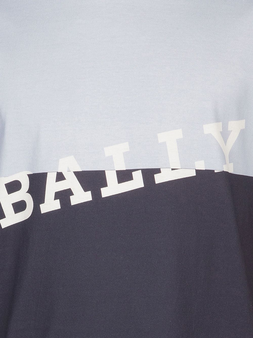 Bally logo-print cotton T-shirt - Blauw